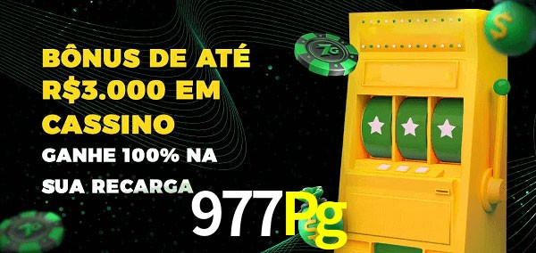 977Pg melhor bônus de depósito
